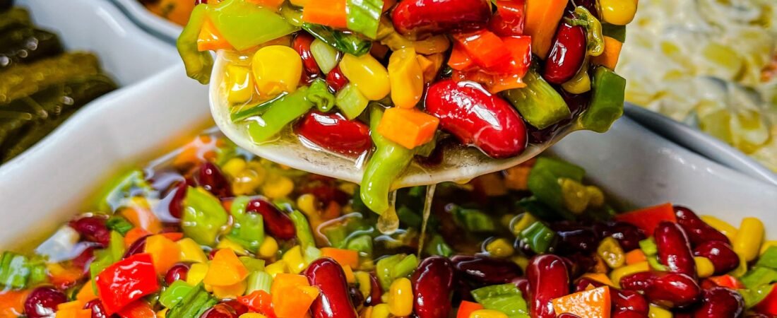 Dense Bean Salad Recipe: High-Protein, High-Fiber Meal Prep + Nutrition